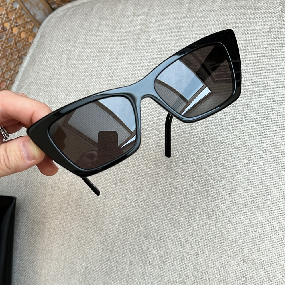 Saint Laurent Mica Cat Eye Sunglasses